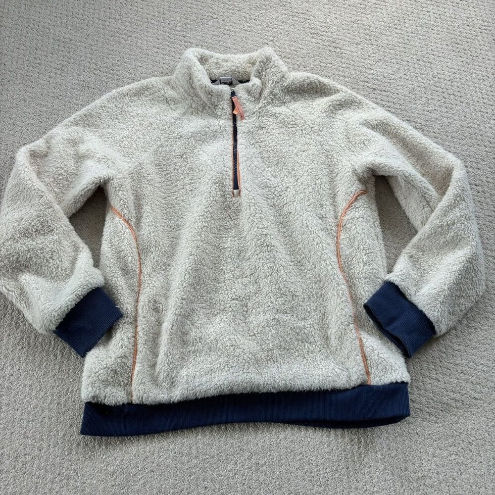 Athleta Girl So Snug Sherpa Half Zip Pullover